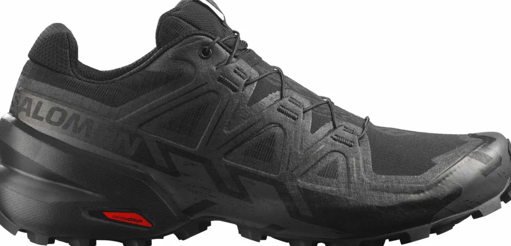 Salomon Men's Speedcross 6 Black/Black/Phantom Clearance