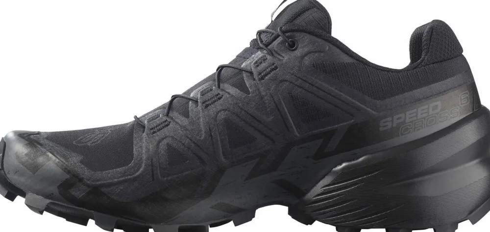 Salomon Men's Speedcross 6 Black/Black/Phantom Clearance