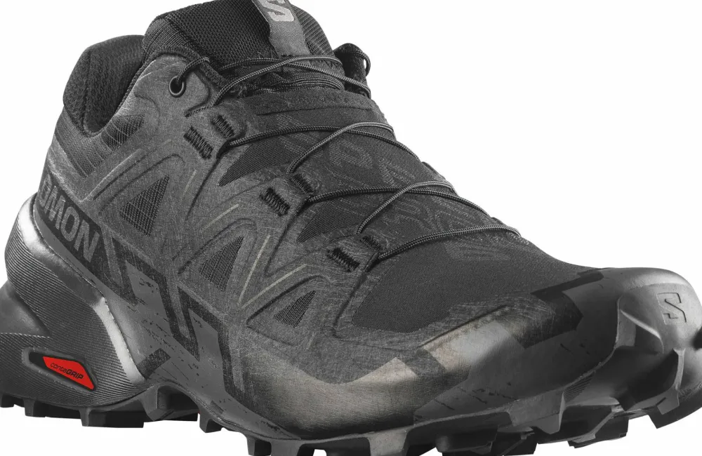 Salomon Men's Speedcross 6 Black/Black/Phantom Clearance