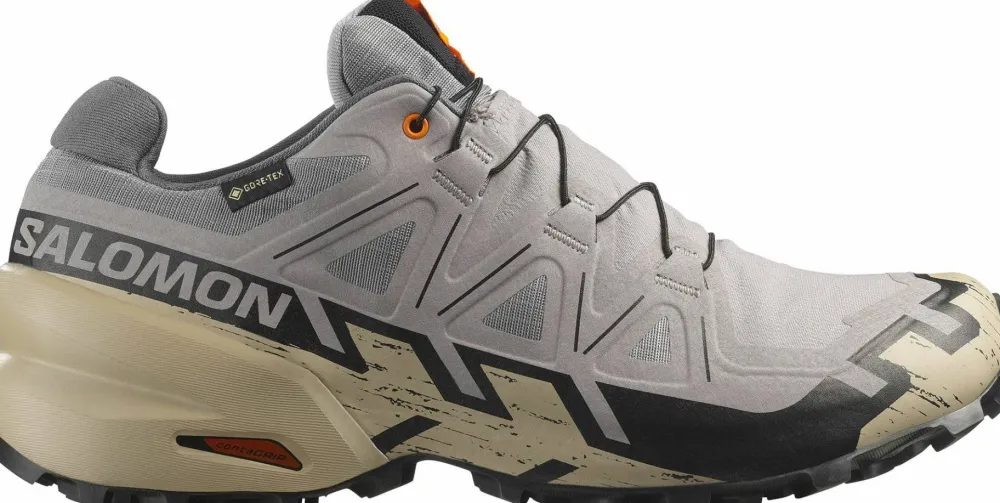 Salomon Men's Speedcross 6 GORE-TEX Gull/White Pepper/Black Gull / White Pepper / Black Best