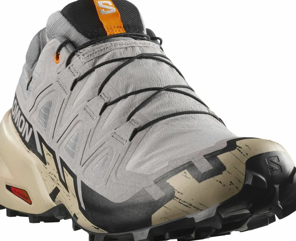 Salomon Men's Speedcross 6 GORE-TEX Gull/White Pepper/Black Gull / White Pepper / Black Best