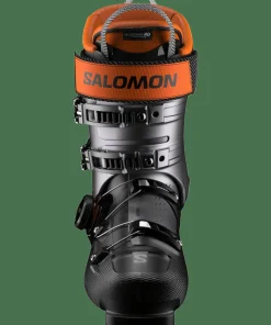 Salomon Men's S/Pro Supra BOA 110 Black/Beluga Met./Orange Tiger