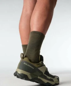Salomon Men's X Ultra 5 GORE-TEX Martini Olive/gray Green/blue Night