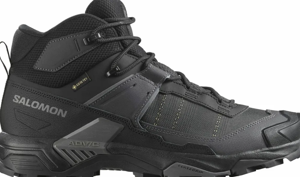 Salomon Men's X Ultra 5 Mid GORE-TEX Black/Asphalt/Castlerock Discount