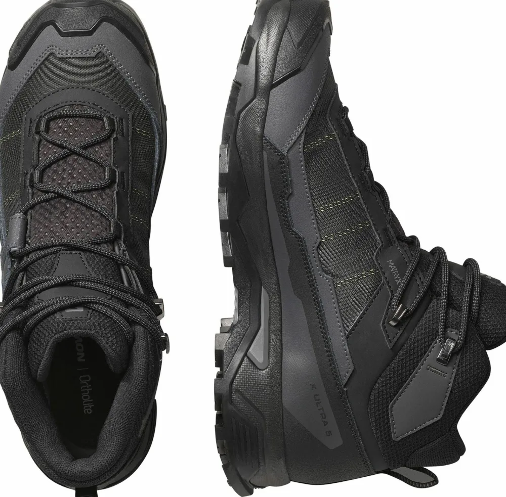 Salomon Men's X Ultra 5 Mid GORE-TEX Black/Asphalt/Castlerock Discount