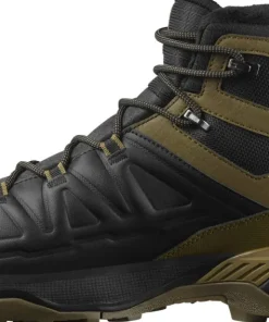 Salomon Men's X Ultra Snowpilot Waterproof Black/Military Olive/Gothic Olive