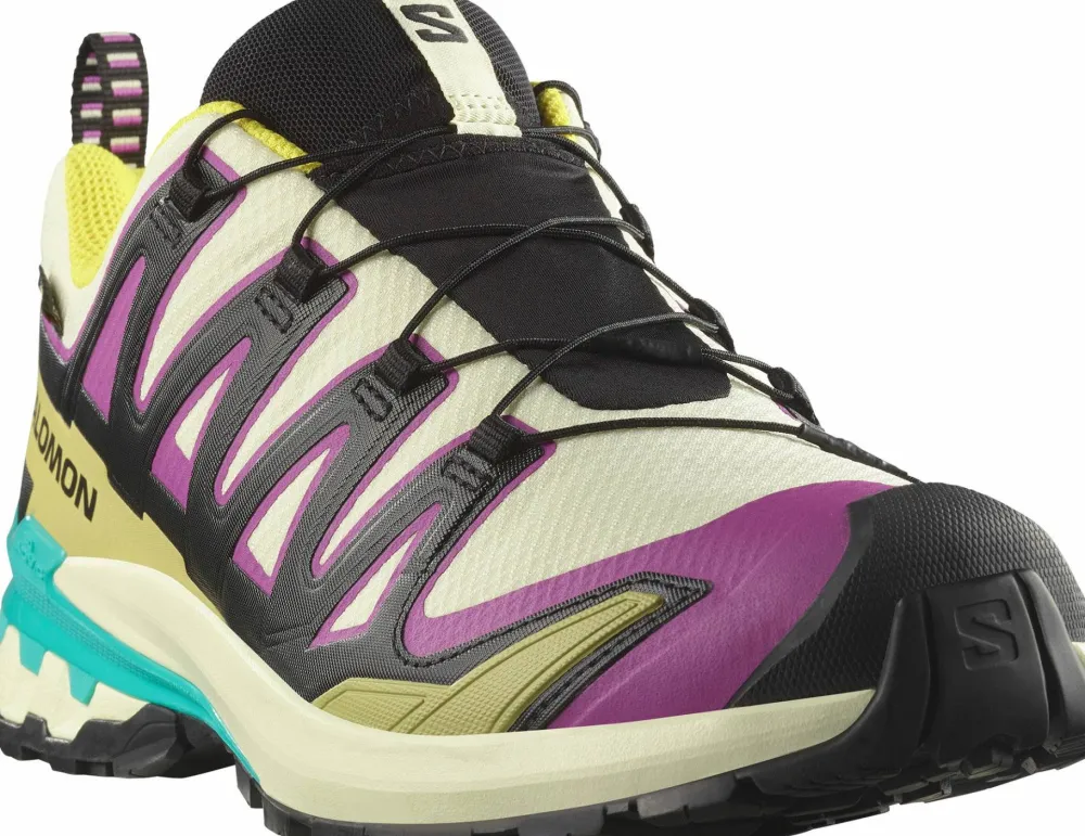 Salomon Men's XA 3D Pro V9 GORE-TEX Transparent Yellow/Black/Waterfall Transparent Yellow / Black / Waterfall New