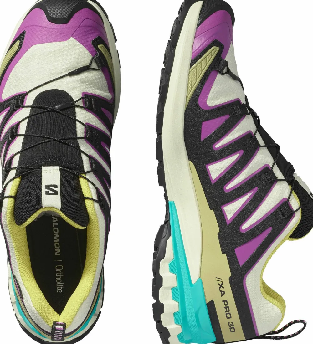 Salomon Men's XA 3D Pro V9 GORE-TEX Transparent Yellow/Black/Waterfall Transparent Yellow / Black / Waterfall New