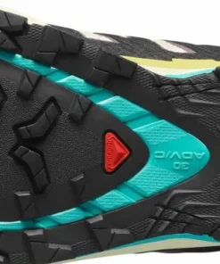 Salomon Men's XA 3D Pro V9 GORE-TEX Transparent Yellow/Black/Waterfall Transparent Yellow / Black / Waterfall New