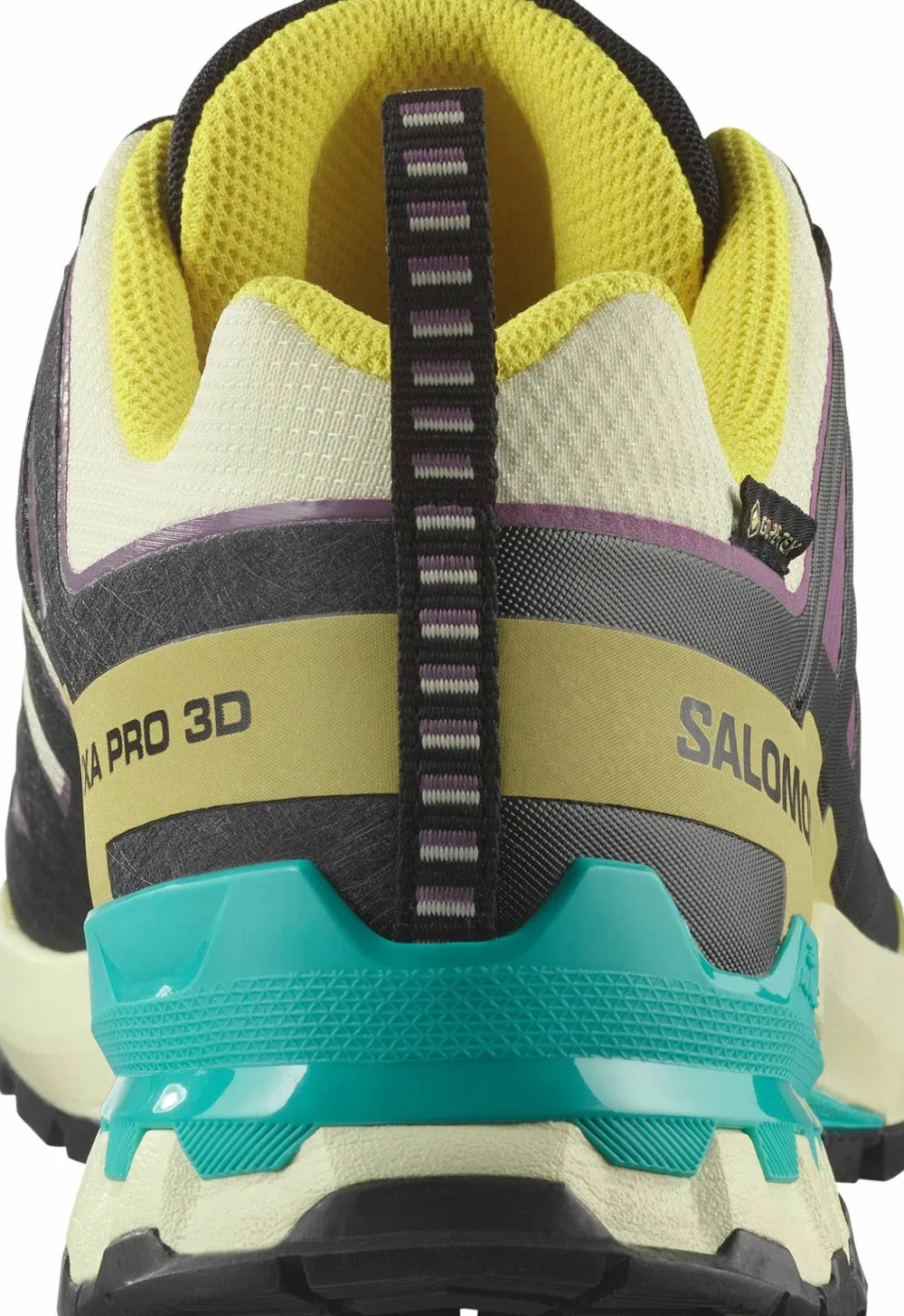 Salomon Men's XA 3D Pro V9 GORE-TEX Transparent Yellow/Black/Waterfall Transparent Yellow / Black / Waterfall New