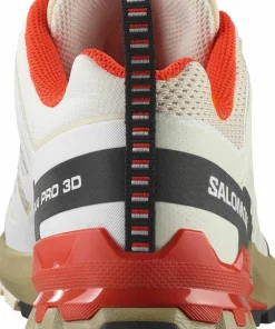Salomon Men's XA Pro 3D V9 Almond Milk/Gray Green/Cherry Tomato Almond Milk / Gray Green / Cherry Tomato New