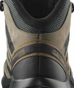 Salomon Men's X-Adventure Recon Mid GORE-TEX Asphalt/falcon/coyote Brown