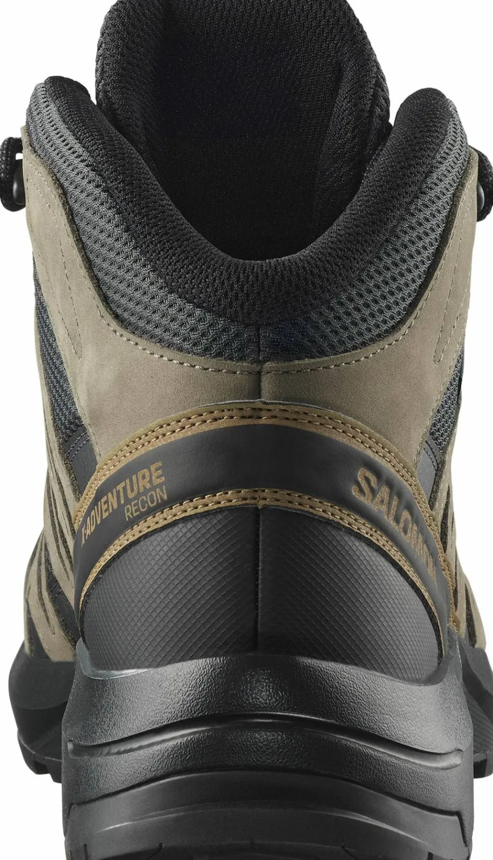 Salomon Men's X-Adventure Recon Mid GORE-TEX Asphalt/Falcon/Coyote Brown Outlet