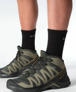 Salomon Men's X-Adventure Recon Mid GORE-TEX Asphalt/Falcon/Coyote Brown Outlet
