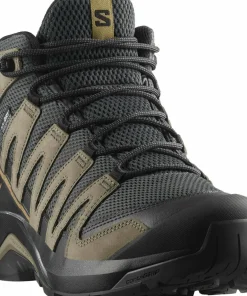 Salomon Men's X-Adventure Recon Mid GORE-TEX Asphalt/Falcon/Coyote Brown Outlet