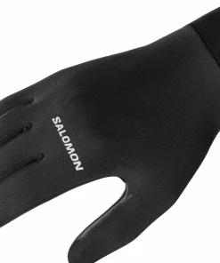 Salomon Unisex Cross Warm Gloves Deep Black DEEP BLACK/ Outlet
