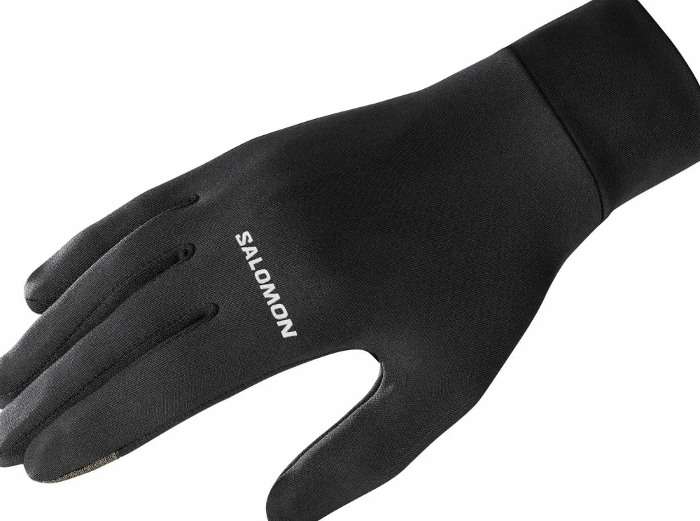 Salomon Unisex Cross Warm Gloves Deep Black DEEP BLACK/ Outlet