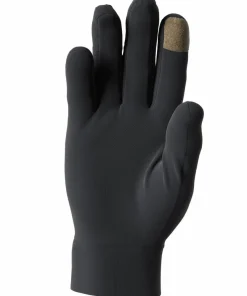 Clearance Unisex Cross Warm Gloves Deep Black Handskar & Vantar Dam