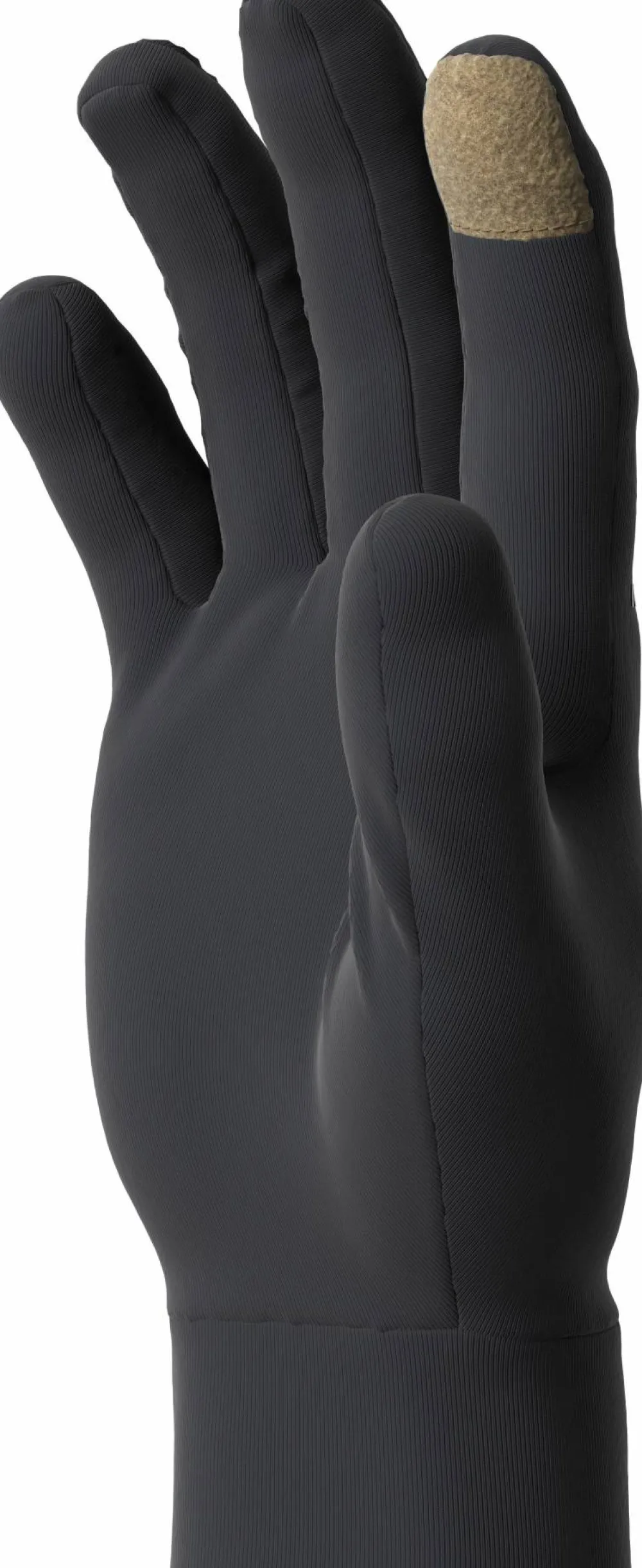Clearance Unisex Cross Warm Gloves Deep Black Handskar & Vantar Dam