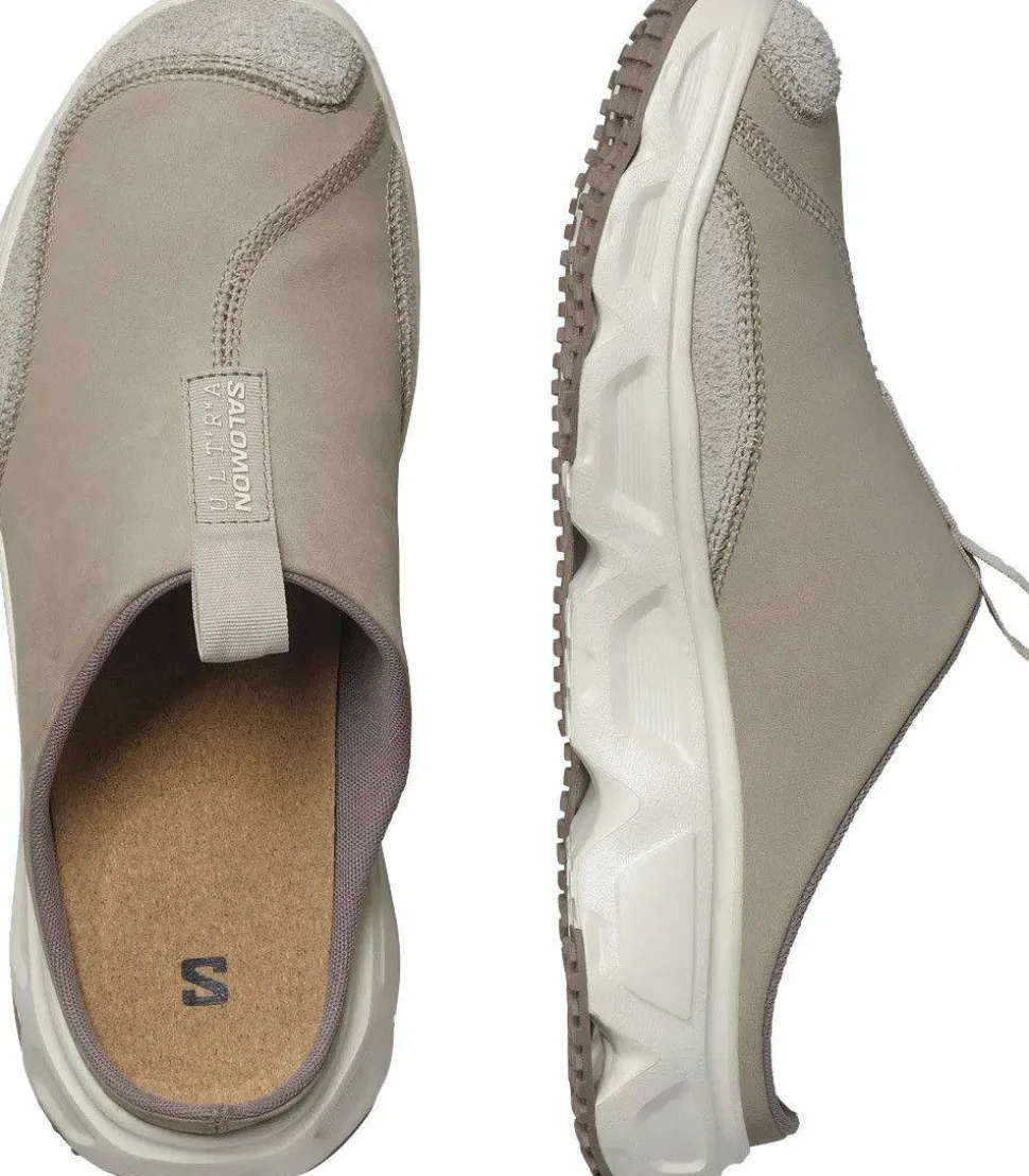 Salomon Unisex Reelax Slide Ultra Vintage Khaki/Almond Milk/Falcon