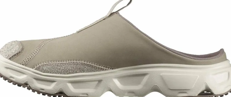 Salomon Unisex Reelax Slide Ultra Vintage Khaki/Almond Milk/Falcon