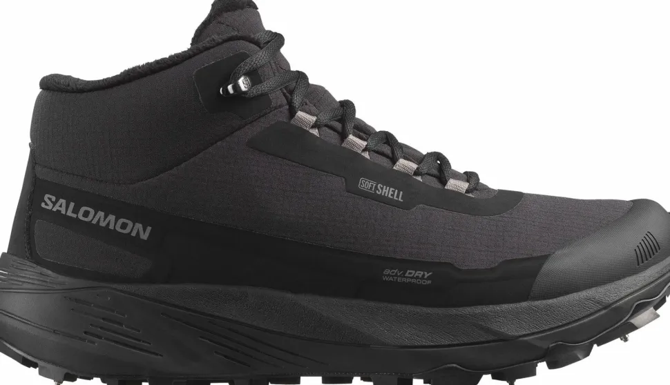 Salomon Unisex Shelter Spike Waterproof Black/Castlerock/Black
