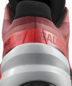 Salomon Unisex Spikecross 6 GORE-TEX Cow Hide/Black/Fiery Coral Discount