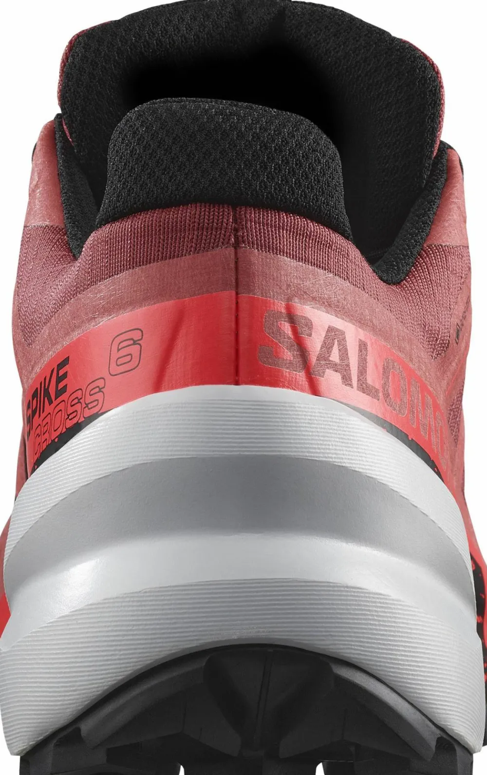 Salomon Unisex Spikecross 6 GORE-TEX Cow Hide/Black/Fiery Coral Discount