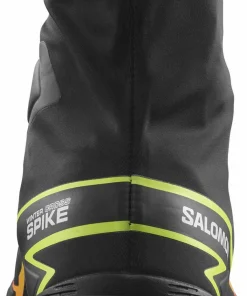 Salomon Unisex Winter Cross Spike Black/Fiery Coral/Safety Yellow Sale