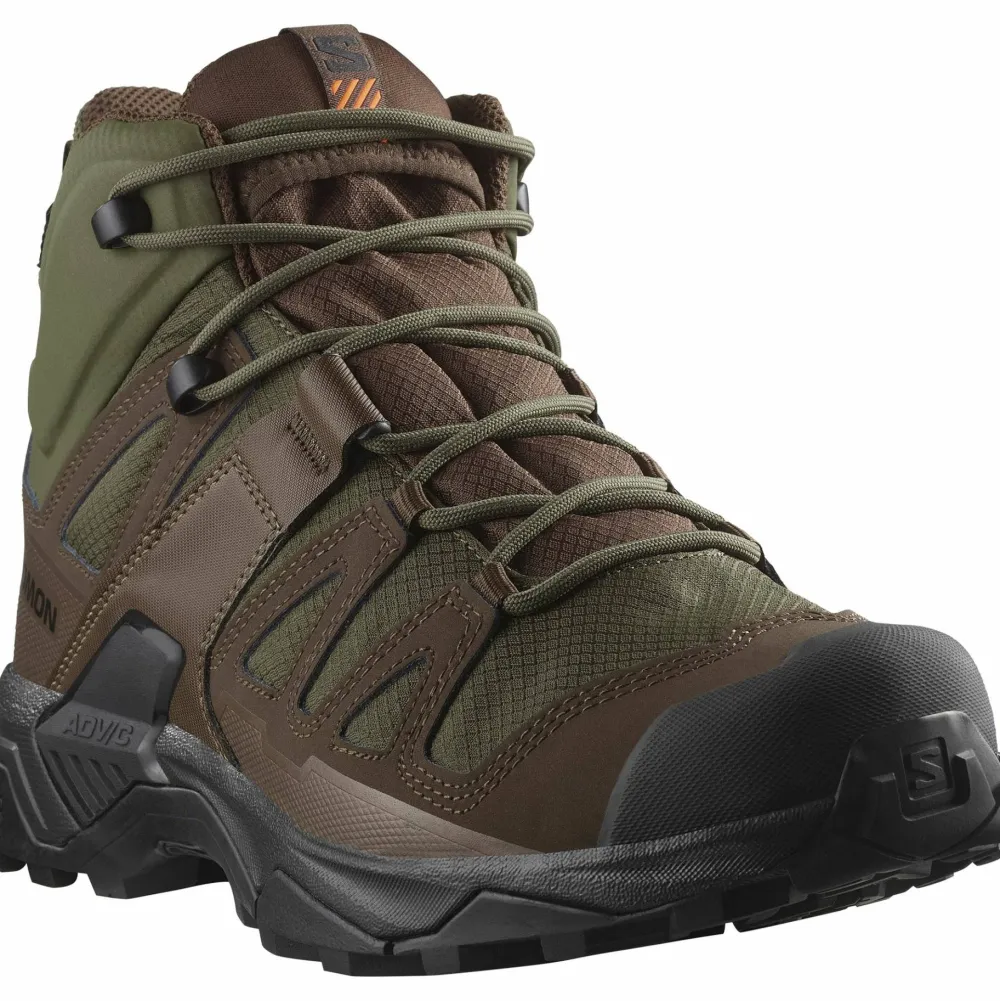 Discount Unisex X Ultra Tracker GORE-TEX Ranger Green/Earth Brown/Black Vandringsskor & Vandringskängor Dam