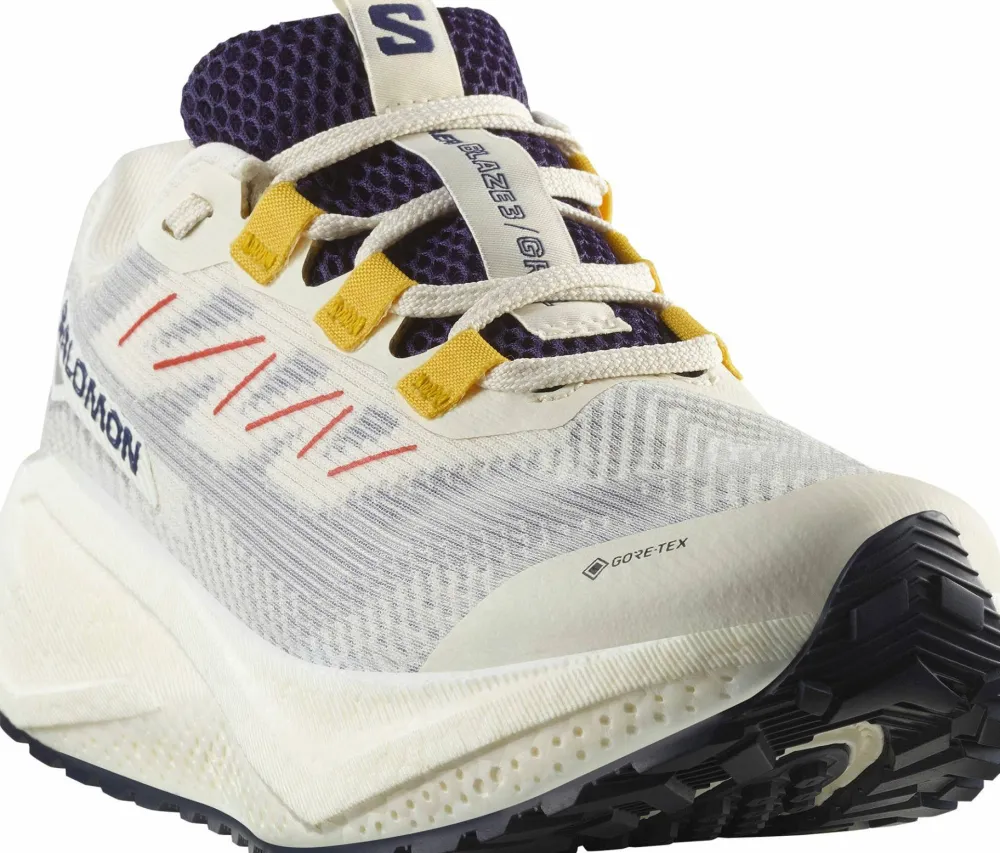 Clearance Women's Aero Blaze 3 Gravel GORE-TEX Vanilla Ice/Astral Aura/Lemon Löparskor Dam|Gore-Tex Damskor