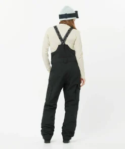 Salomon Women's Bashley Bib Pant Deep Black