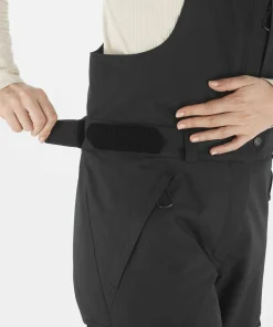 Salomon Women's Bashley Bib Pant Deep Black