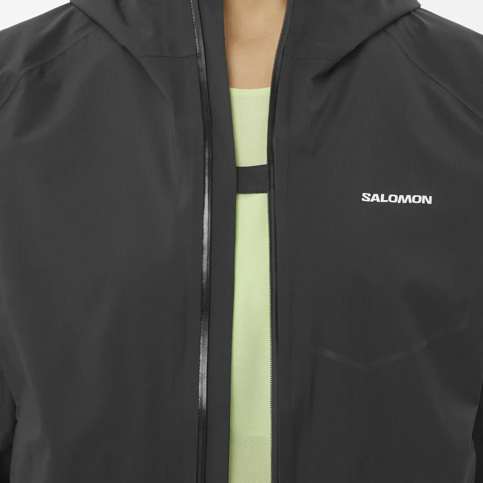 Salomon Women's Bonatti Waterproof Jackets Deep Black