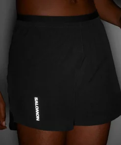 Salomon Women's Cross 5'' Shorts Deep Black