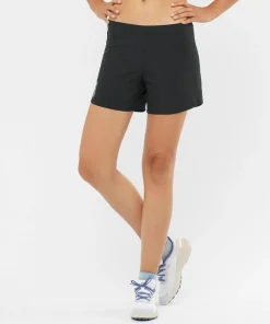 Salomon Women's Cross 5'' Shorts Deep Black