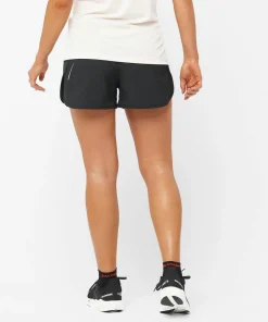 Salomon Women's Cross 3'' Shorts Deep Black
