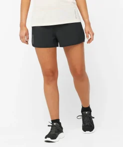 Salomon Women's Cross 3'' Shorts Deep Black