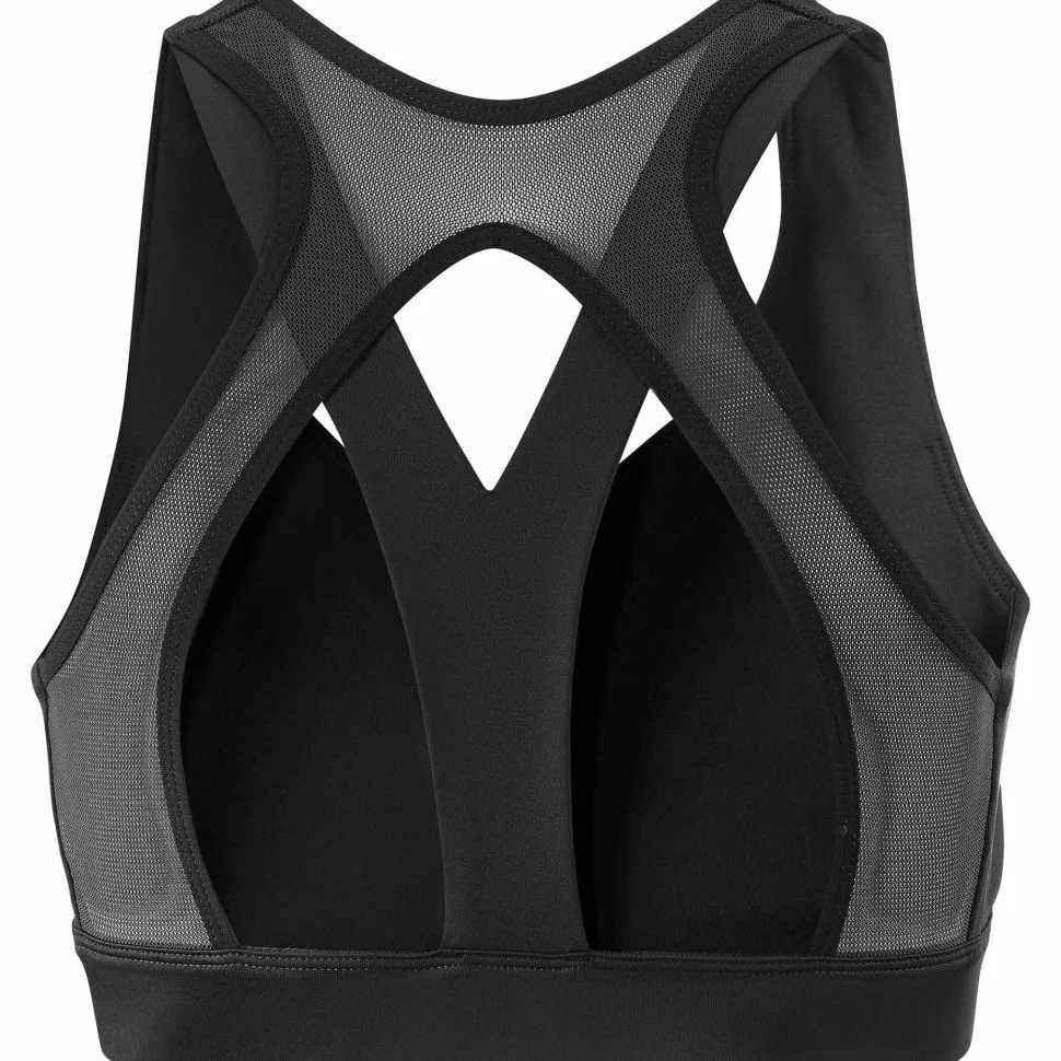Salomon Women's Cross Run Sports Bra Deep Black