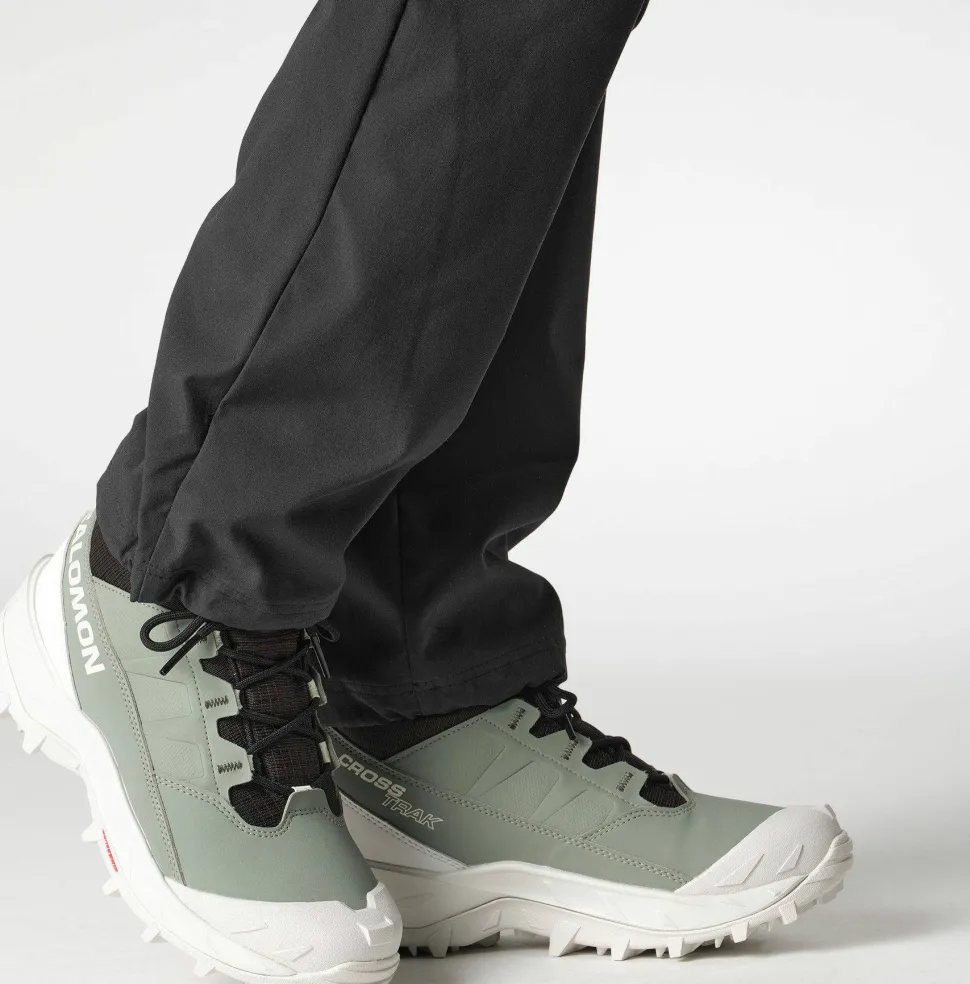 Salomon Women's Crosstrak Waterproof Agave Green/Black/Canary Green