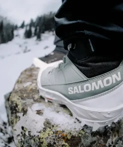 Salomon Women's Crosstrak Waterproof Agave Green/Black/Canary Green