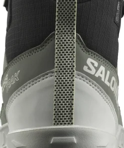 Salomon Women's Crosstrak Waterproof Agave Green/Black/Canary Green