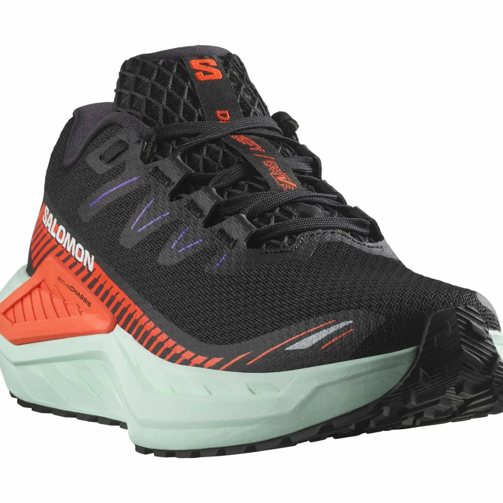 Clearance Women's DRX Defy GRVL Black/Cherry Tomato/Bay Löparskor Dam