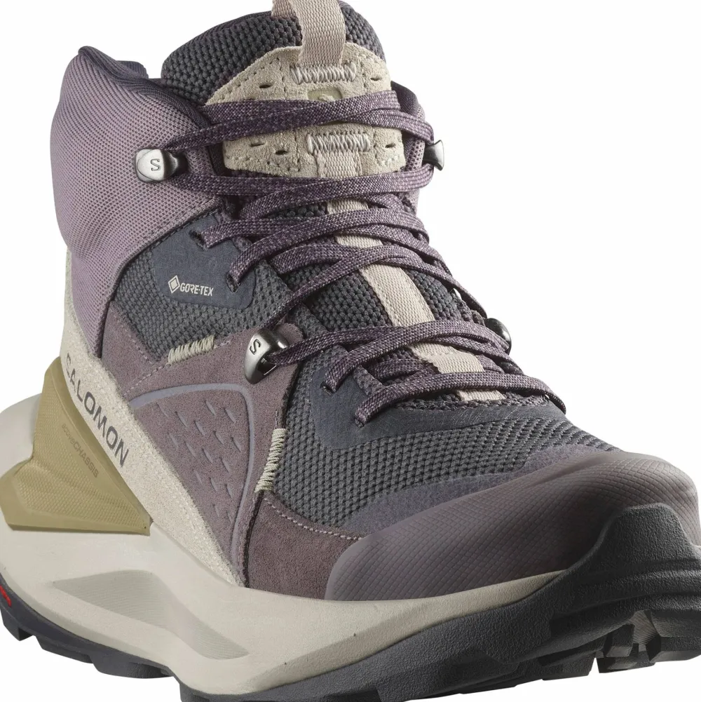 Salomon Women's Elixir Mid GORE-TEX Nine Iron/Shark/Silver Cloud Nine Iron / Shark / Silver Cloud Online