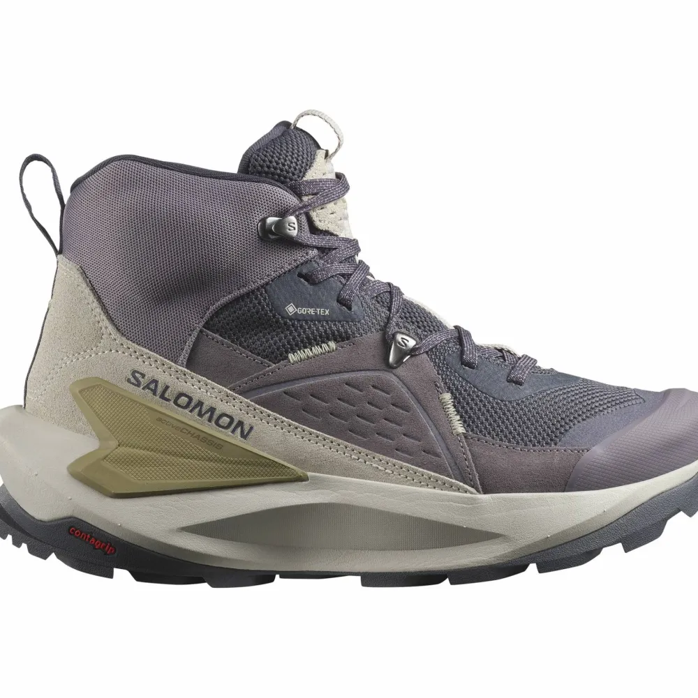 Salomon Women's Elixir Mid GORE-TEX Nine Iron/Shark/Silver Cloud Nine Iron / Shark / Silver Cloud Online