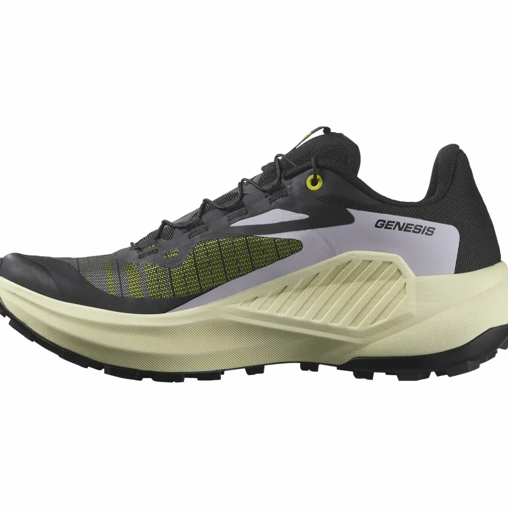 Salomon Women's Genesis Black / Sulphur Spring / Orchid Petal Clearance