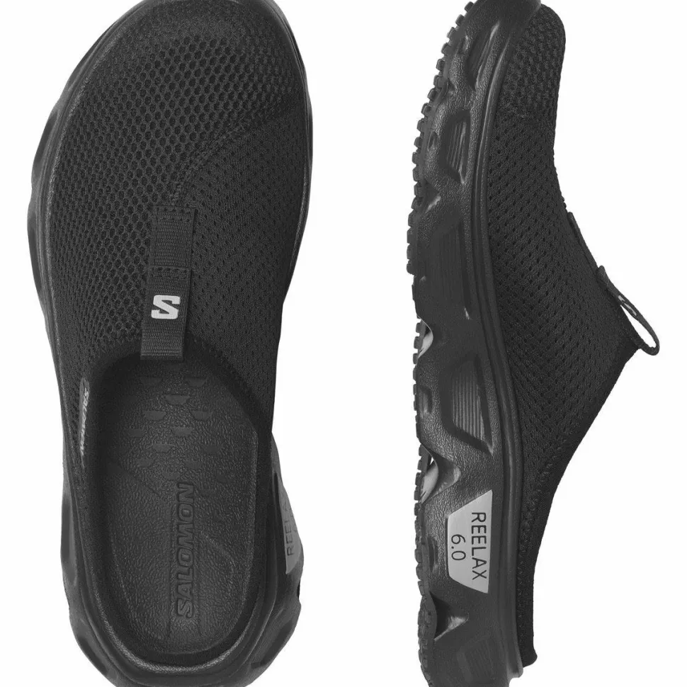 Salomon Women's Reelax Slide 6.0 Black/Black/Alloy