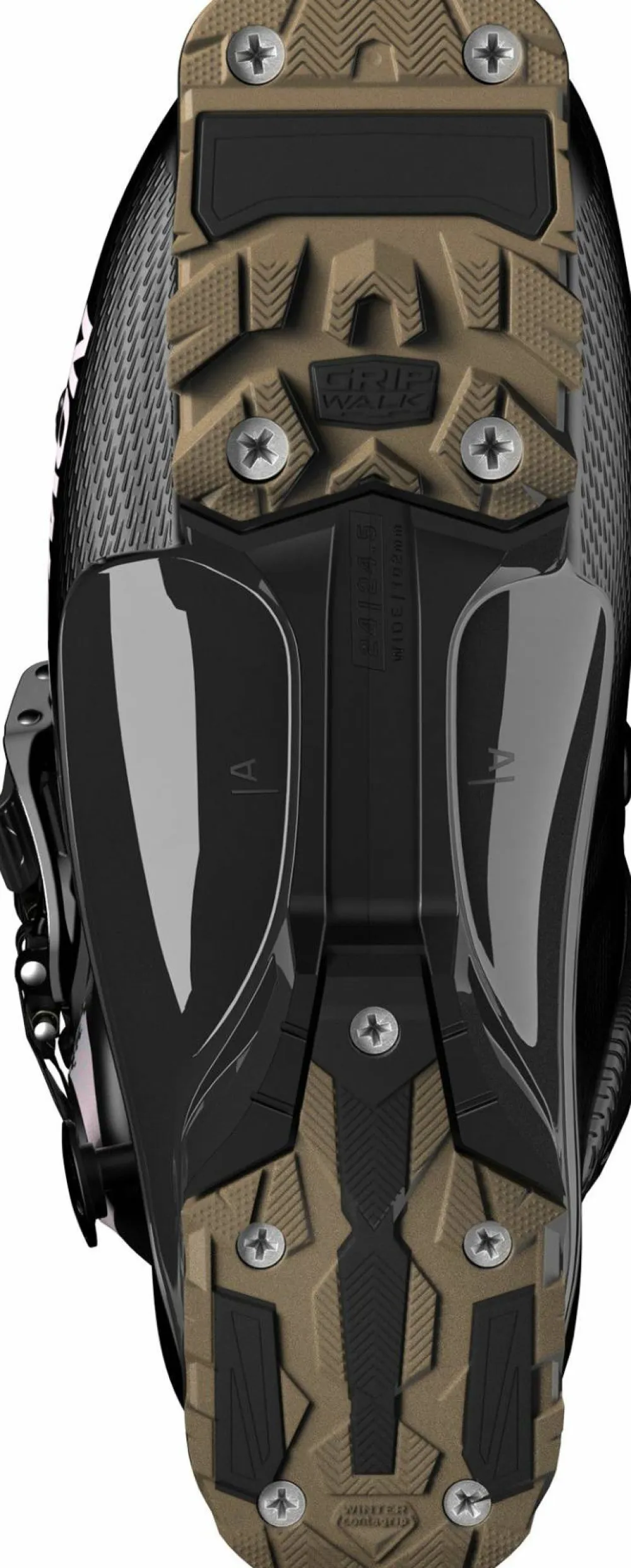 Sale Women's Sense 70 GripWalk Black/Black/Oil Green Skidor|Skidåkning