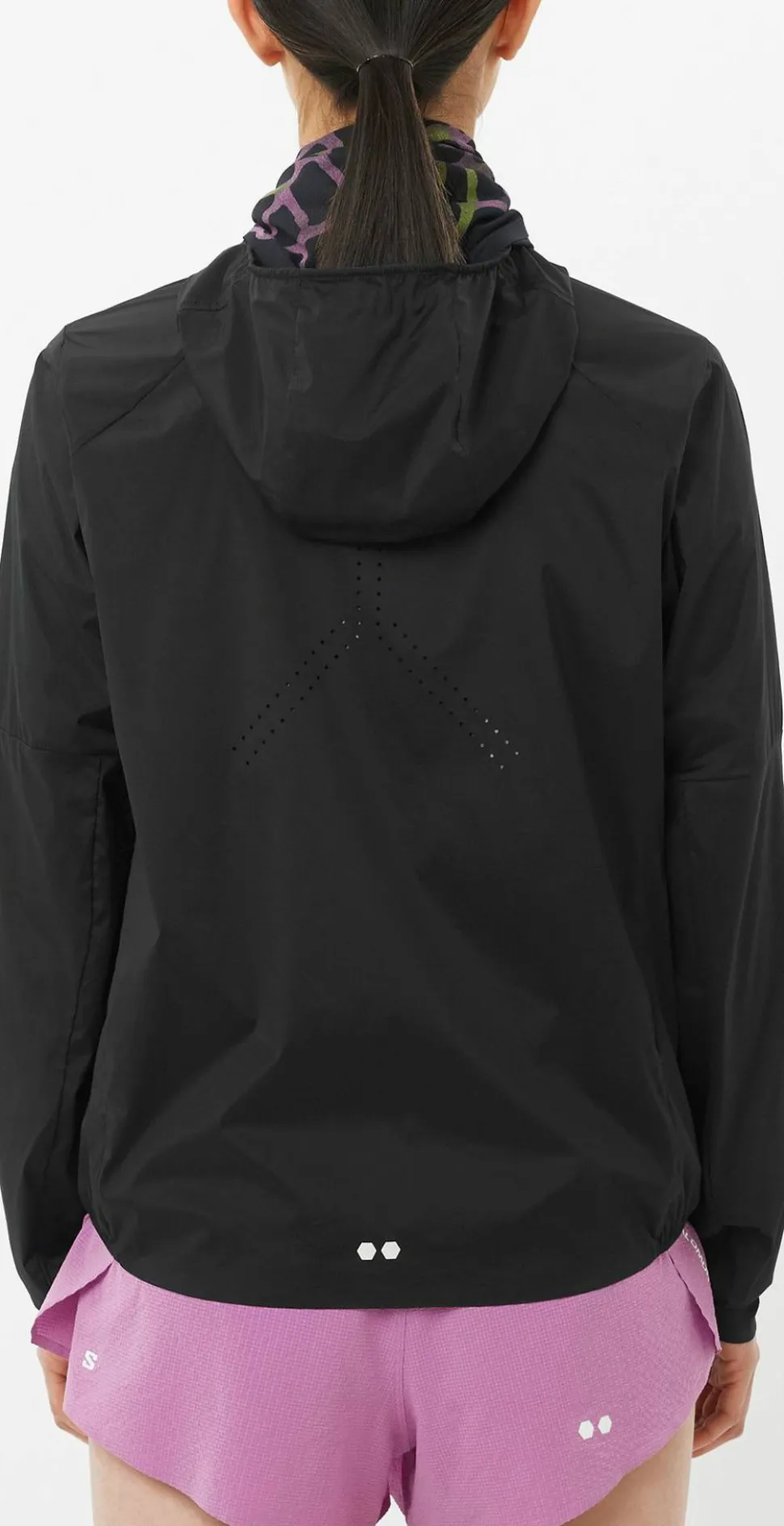 Salomon Women's Sense Aero Wind Jacket Black