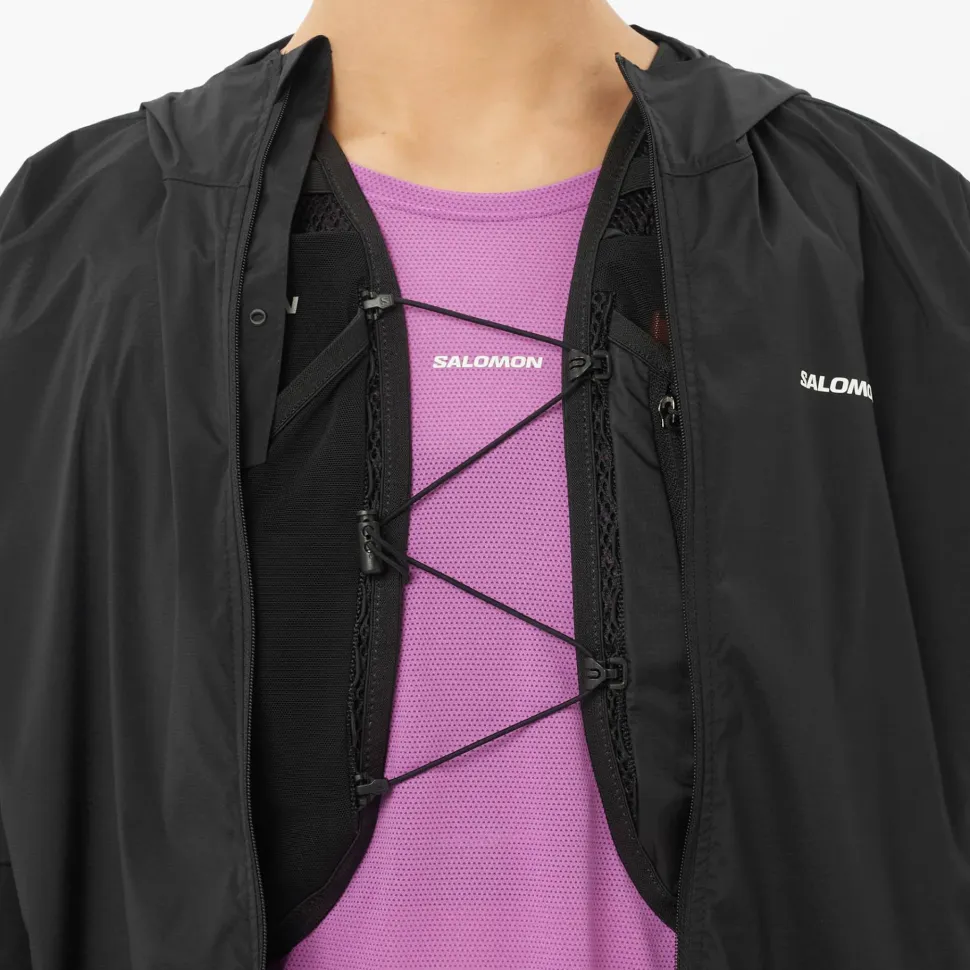 Salomon Women's Sense Aero Wind Jacket Black